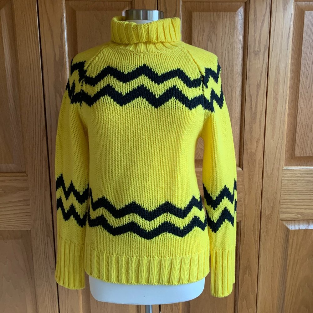 JOSEPH - Chunky Intarsia Turtleneck - Like New!! - Picture 2 of 11